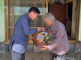 함평군 학교면, “어버이 꽃이 피었습니다”