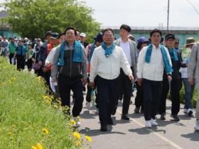 무안군 “워커블시티 무안 선포식 및 제1회 무안산책로 걷기대회”성황리 개최