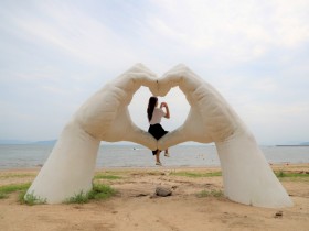 보성군, 율포솔밭해수욕장에서 ‘인생샷’ 찰칵!