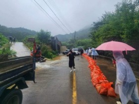 순천시, 침수 대비 모래주머니 사전 배포 효과 톡톡...피해 최소화