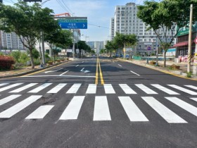 화순군, 주요 도시계획도로 포장개량으로 안전한 도심지 환경 조성