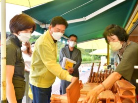 “토요일에 만나요” 장성군, 장성호 수변길마켓 재개장