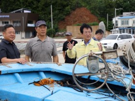 강진원 강진군수 태풍 현장 긴급 점검