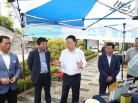 화순군, 광주 용산계룡리슈빌에서 농특산물 직거래 장터 운영 및 화순팜 홍보