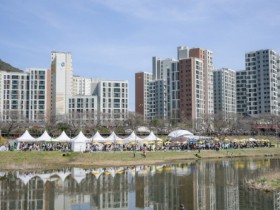 순천시 삼산동, ｢제10회 용당뚝방길 벚꽃축제｣ 성료