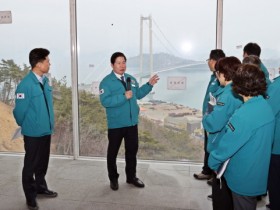 공영민 고흥군수, 팔영대교 인근 관광 활성화 속도낸다