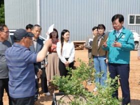 장흥군, 관내 농·축·수·임산업 현장방문 마무리