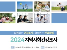 나주시, ‘2024년 지역사회건강조사’ 시행