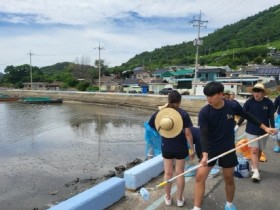 순천대학교 학생 80여명, 순천시 별량면 화포·거차마을 일원에 재능나눔봉사