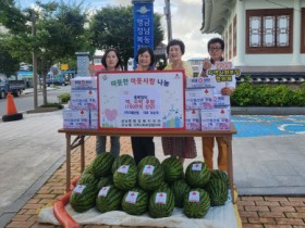 ㈜으뜸산업, 어르신들께 전하는 중복 맞이 여름 선물 ‘눈길’