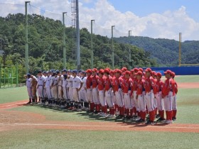 광주충장중학교, ‘제3회 백호기 전국 중학교 야구대회’ 준우승