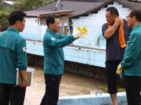 강진군, 집중호우 수해 복구 총력